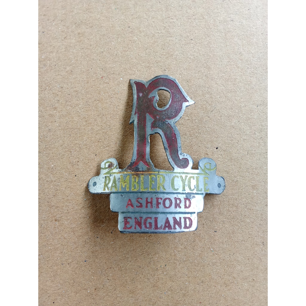 Emblem Sepeda Onthel Rambler Jadul