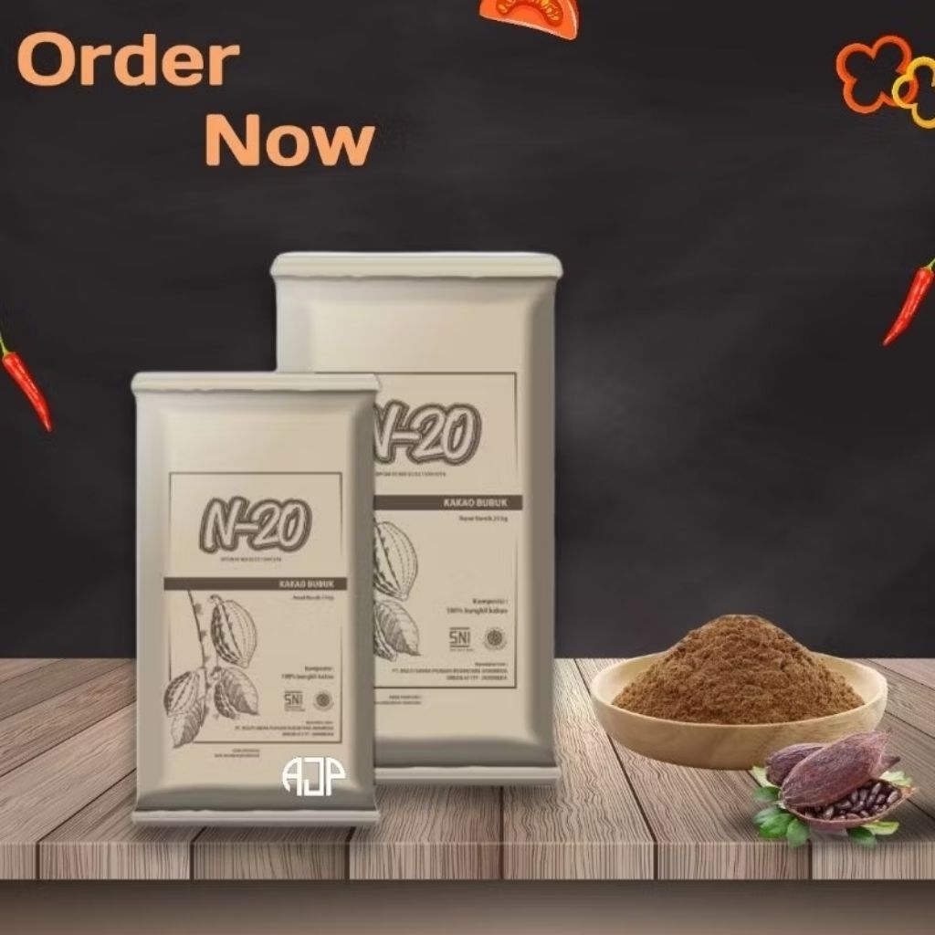 

Cocoa Powder / Cokelat Bububuk N-20 | Repack 500 gr