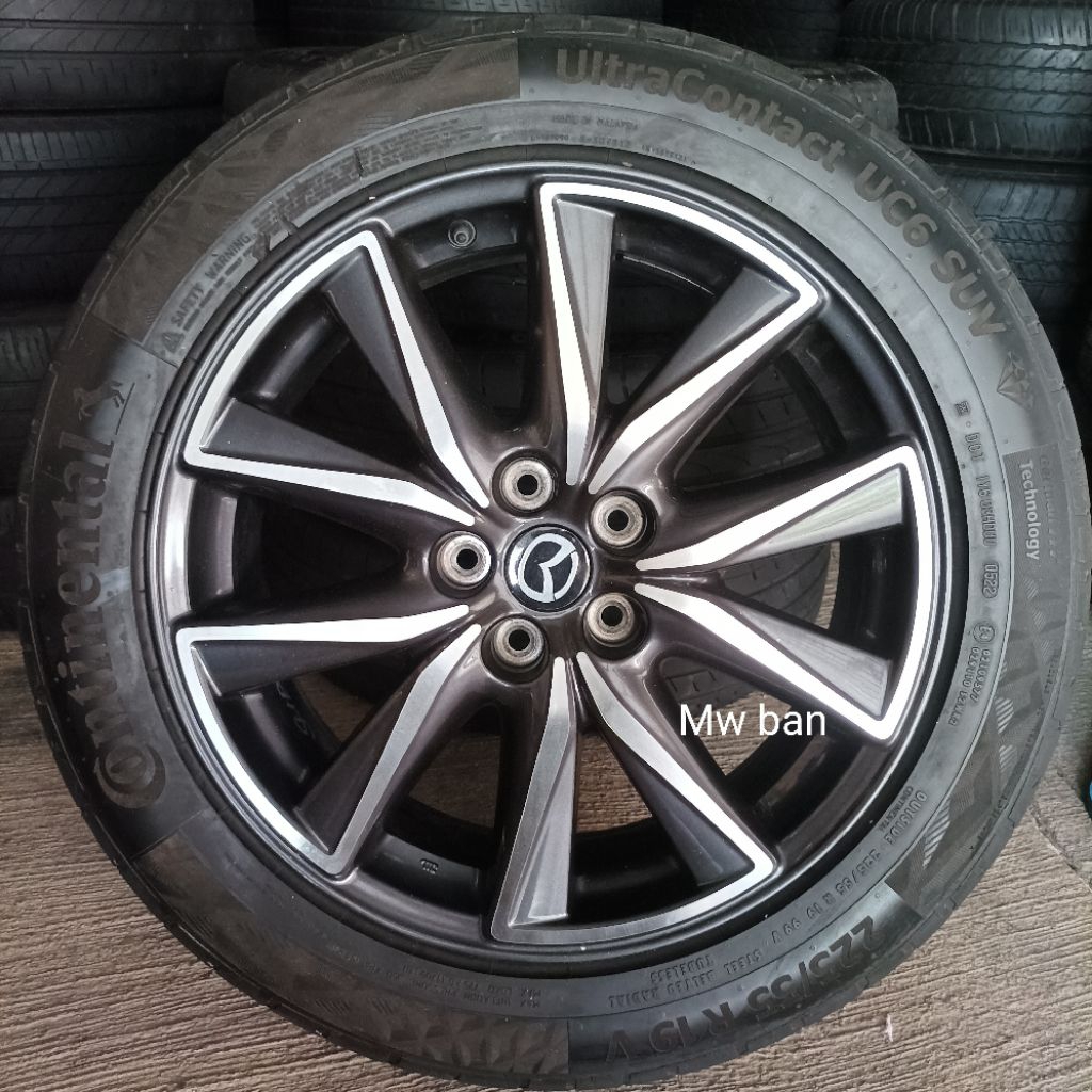 velg mazda cx5 r19 pcd 5x114 + ban