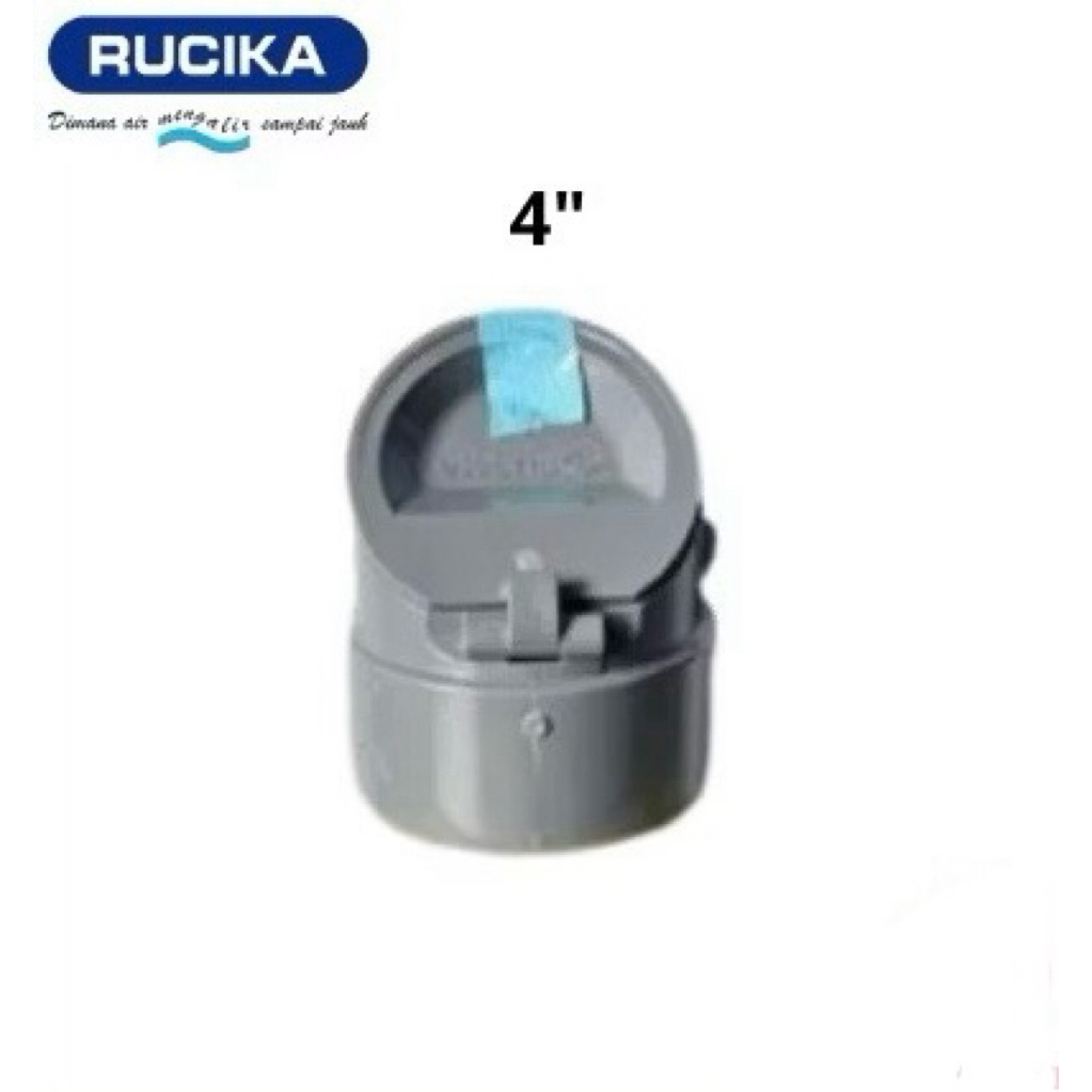 RUCIKA BACKFLOW VALVE  4" RUCIKA