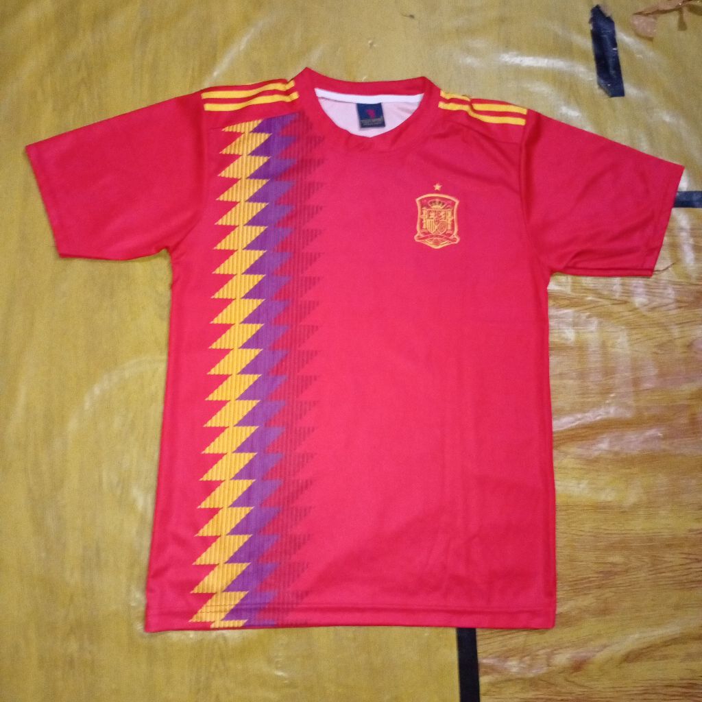 Jersey Retro Timnas Spain 2018