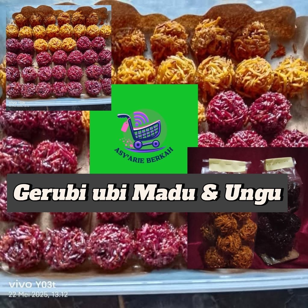 

Grubi Ubi,Ubi Ungu/Ubi Madu (Kremes Ubi)-16 pcs-