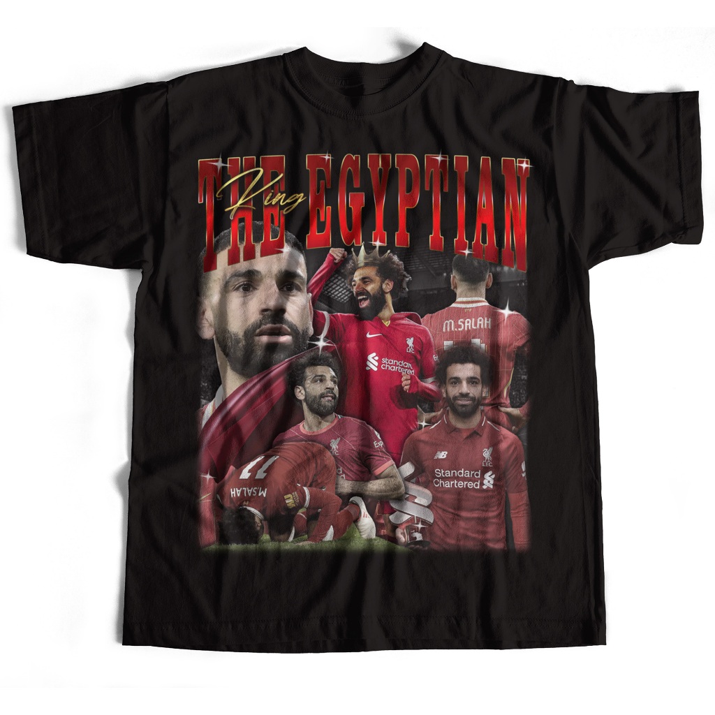 Mohammad Salah Shirt | Jersey Bola Liverpool | Mo Salah The Egyptian King | Sepatu Sepakbola | Video