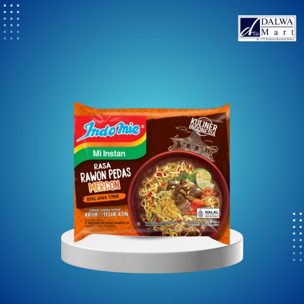 

Indomie Rawon Pedas Mercon 85gr