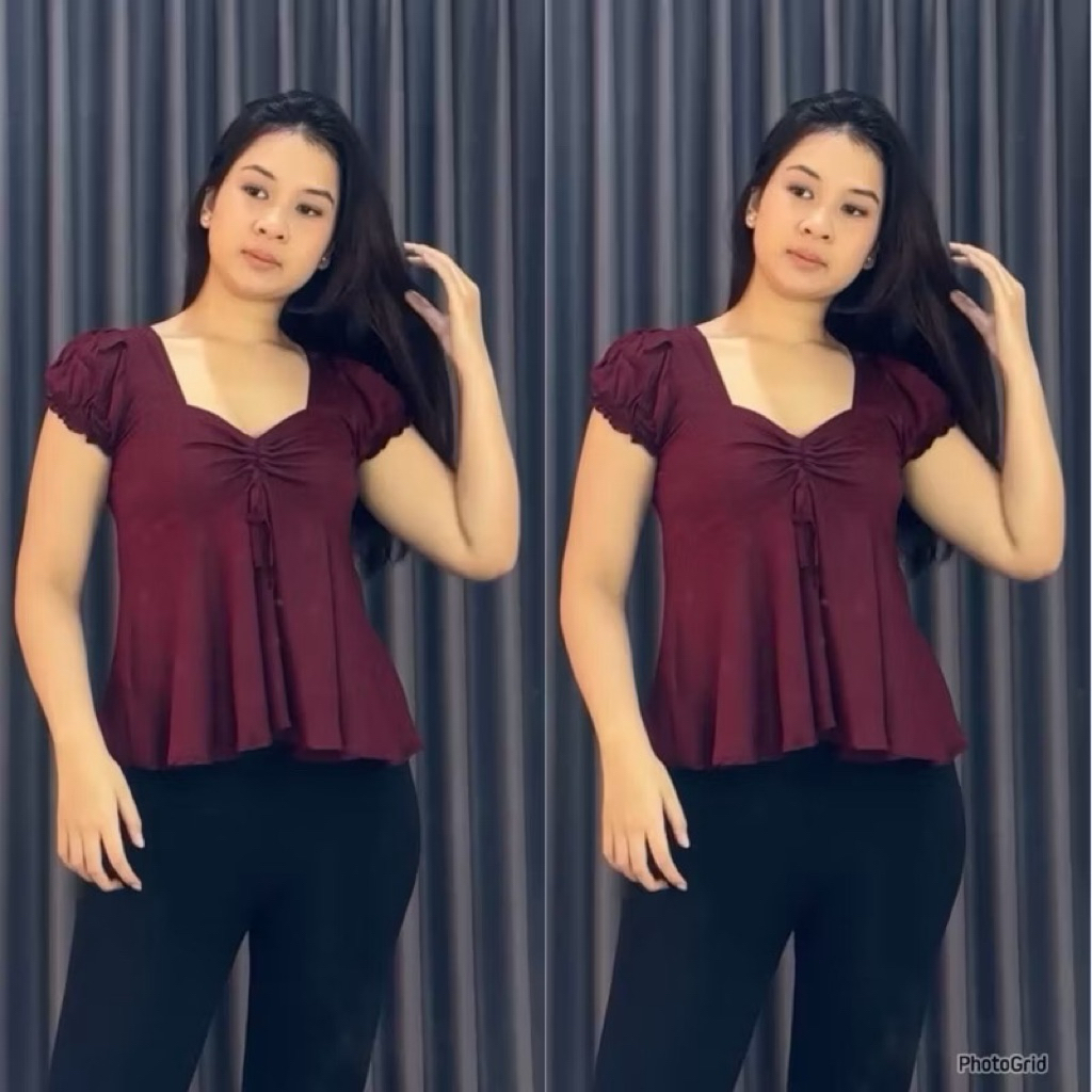 jesica sabrina top | Top Serut Sabrina