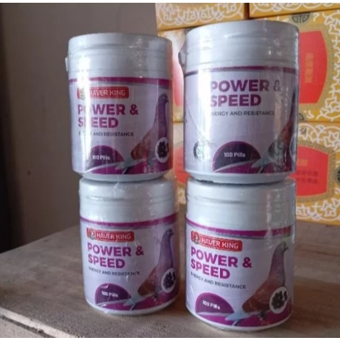 POWER SPEED Jamu Pil Doping Merpati Obat Burung Merpati Terbang Cepat Anti Lelah Energy Resistance