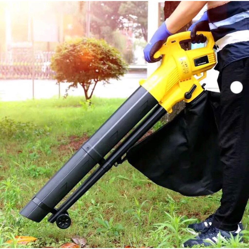 Krisbow Air Blower and Vacuum Electric mesin penyedot Daun kering
