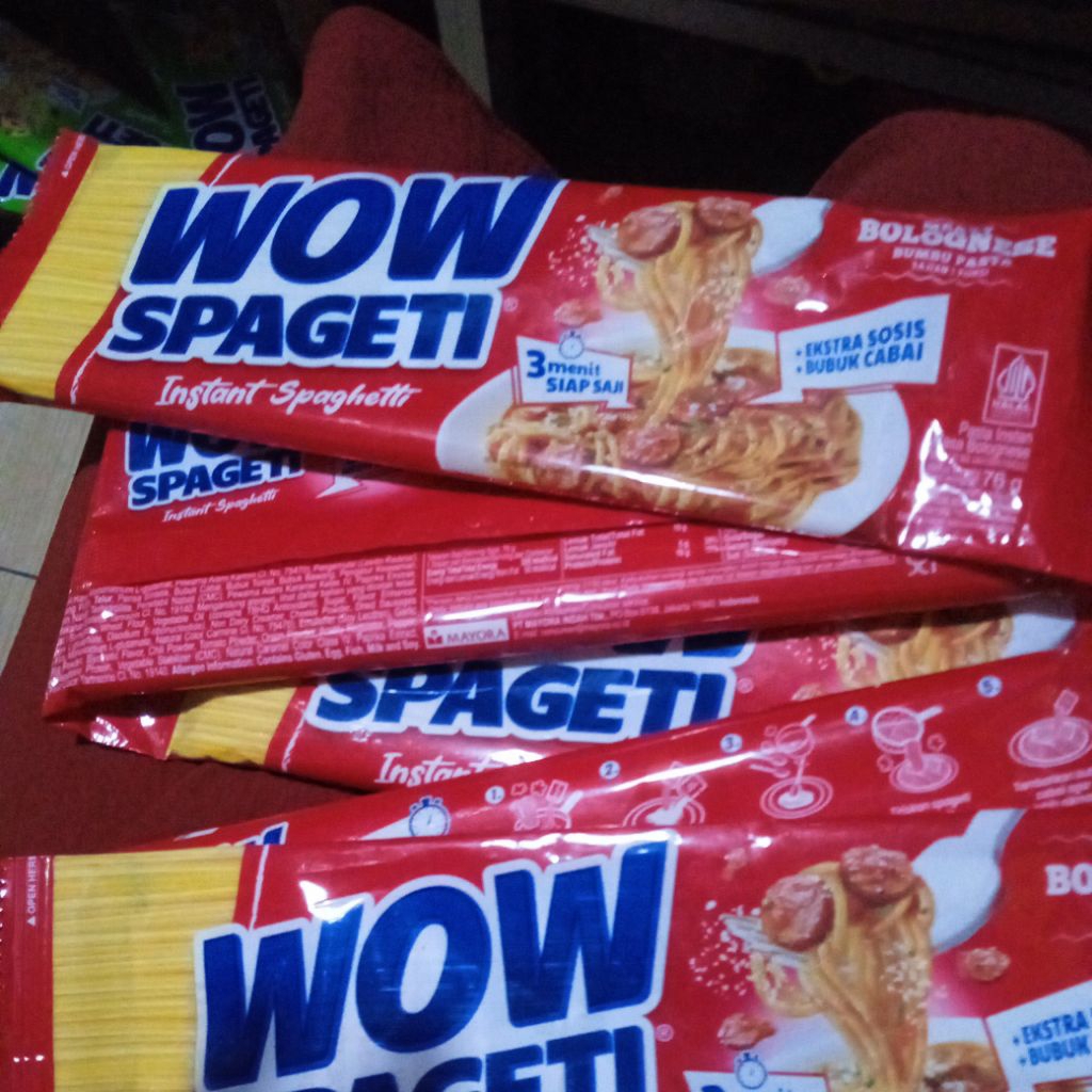 

wow spaghetti bolognese