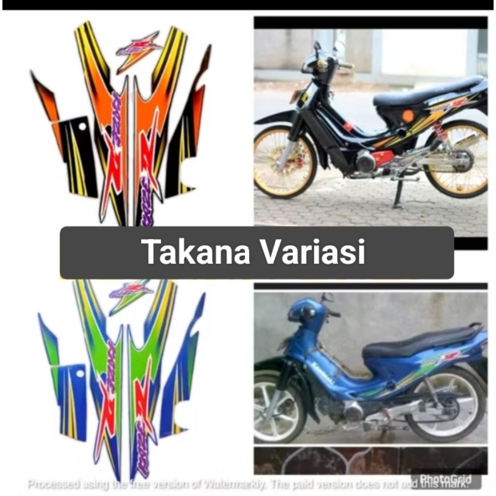 list body set striping Kaze R 2003 2004