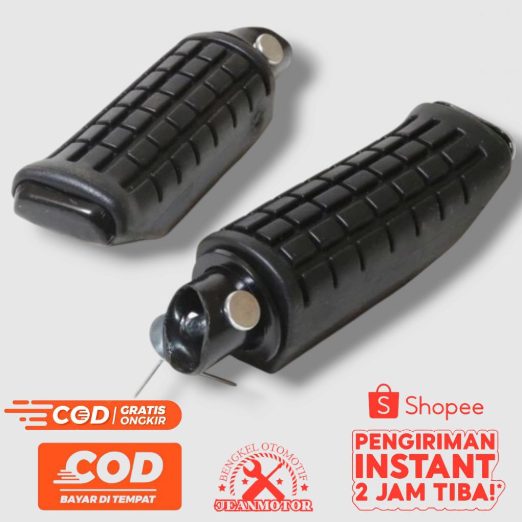 Footstep Belakang Motor Honda Vario 110 125 150 Beat Revo Blade Pijakan kaki - Aksesoris Motor
