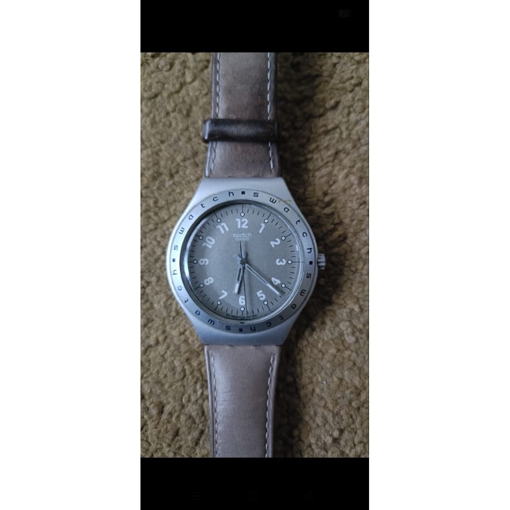 swatch irony alumunium