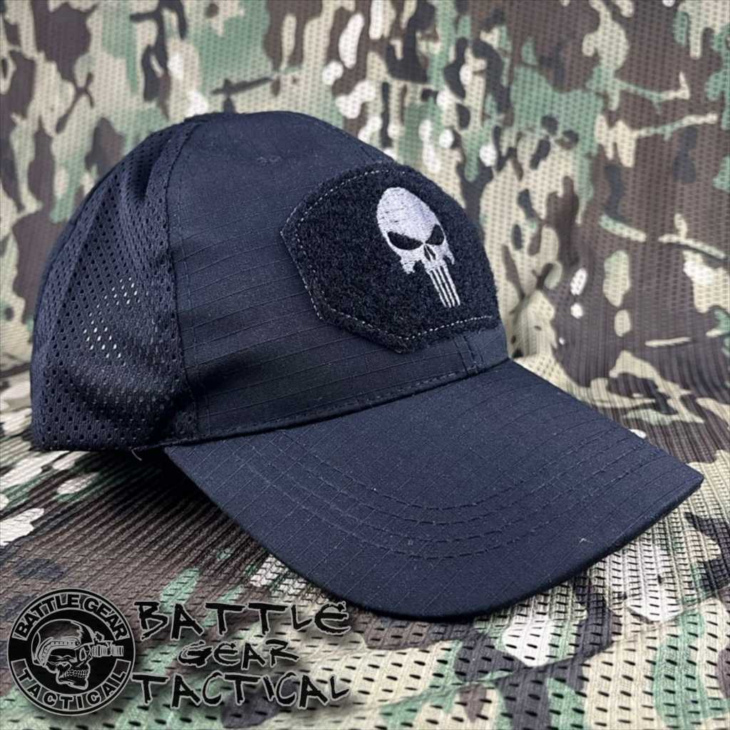 Topi Phunisher Hitam Topi Pria Keren Topi Outdoor Pria Model Tengkorak Topi Olahraga Topi Fashion Pr