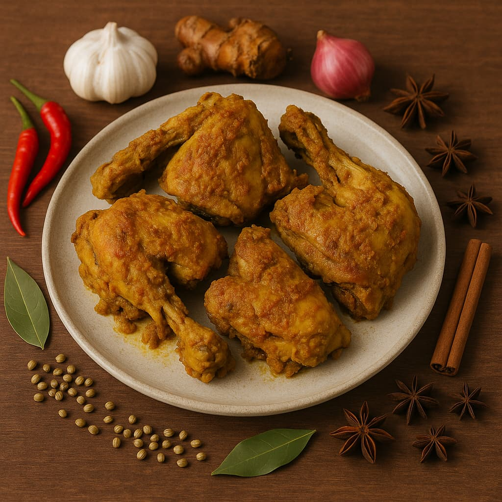 

Ayam Kampung Bumbu Betutu