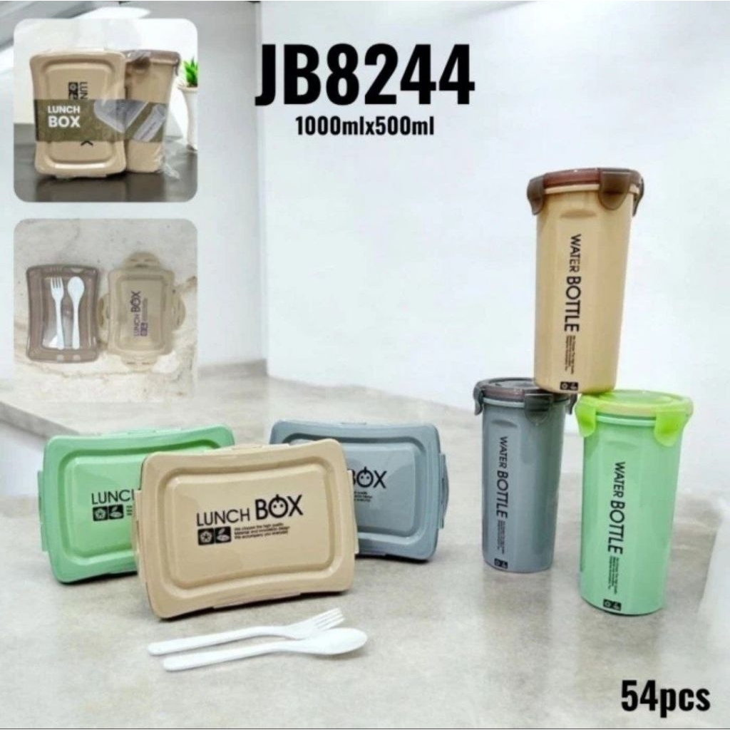 LUNCH BOX, TEMPAT BEKAL MAKSI, TEMPAT MAKAN SATU SET