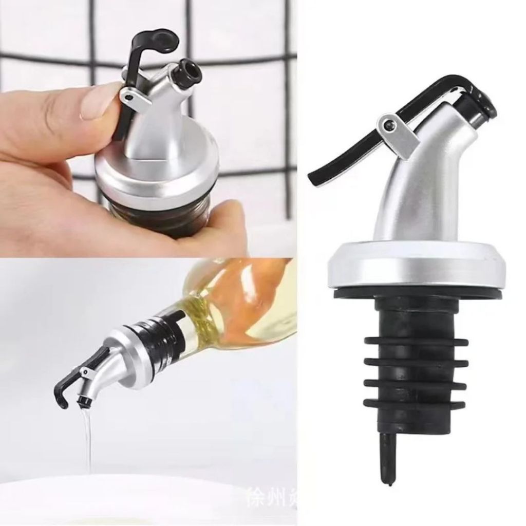 Botol Minyak Olive Oil Cooking Seasoning Bottle 500ml Bahan Kaca Tebal beserta Box