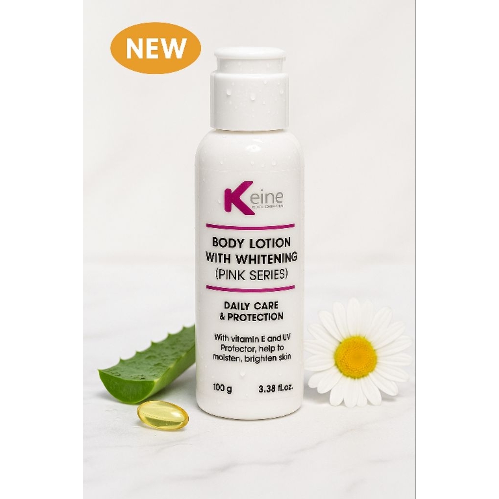 Qeela Skincare - Hand Body Lotion Pink Membuat Kulit langsung Terlihat Putih / Hand Body Lotion Hasi