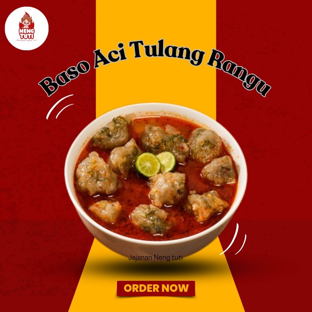 

baso aci tulang rangu / bacitul baso aci instan jajanan neng tuti