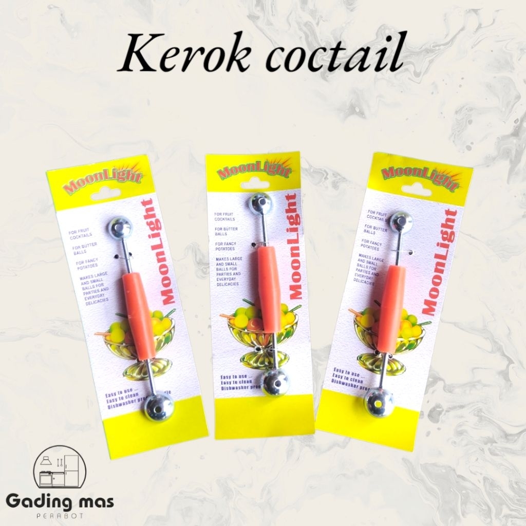 KEROKAN BUAH / KEROKAN COOKTAIL / KEROKAN BULAT / CUPLEKAN BUAH