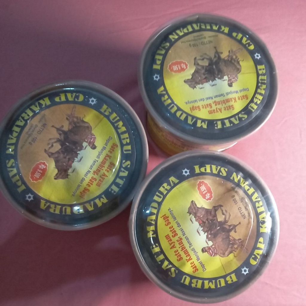 

Bumbu Sate Madura CAP Karapan Sapi