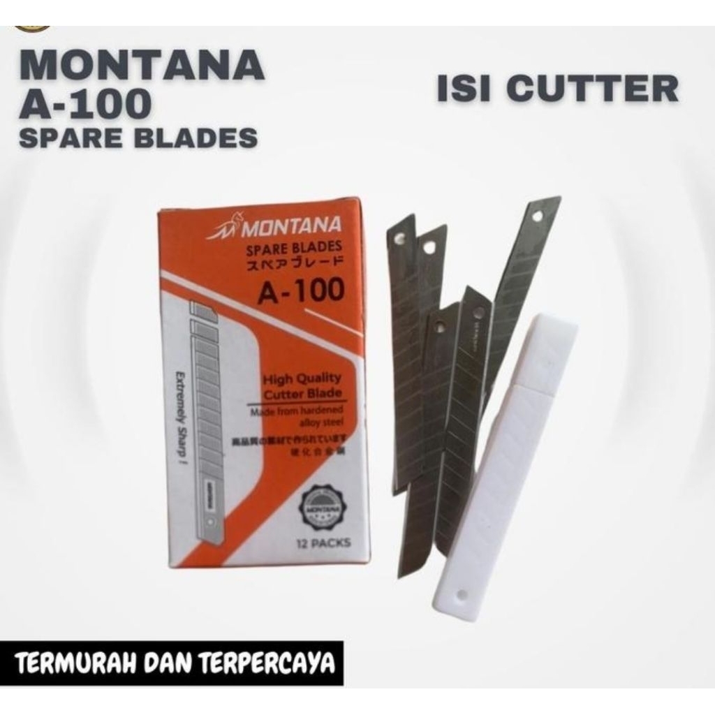 

(1 tube isi 5pcs) isi cutter Montana L-150/refill cutter