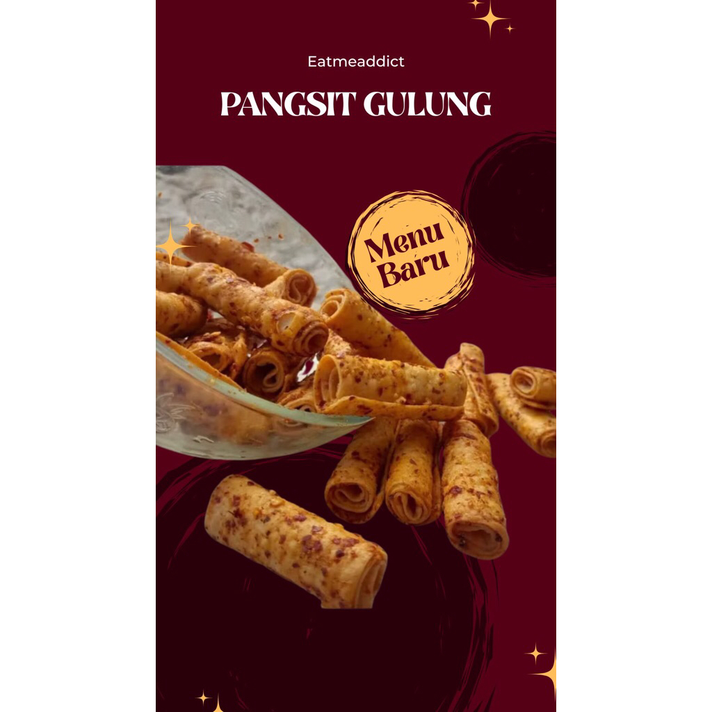 

HOT (PROMO) TERLARIS POPULER TERMURAH PANGSIT GULUNG PEDAS DAUN JERUK