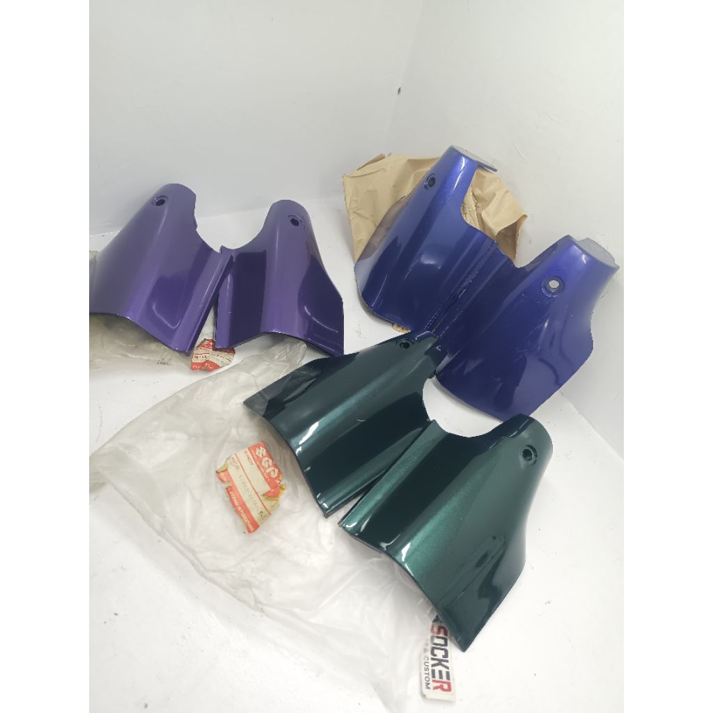 cover shock depan suzuki tornado gs gx shogun 110 original nos