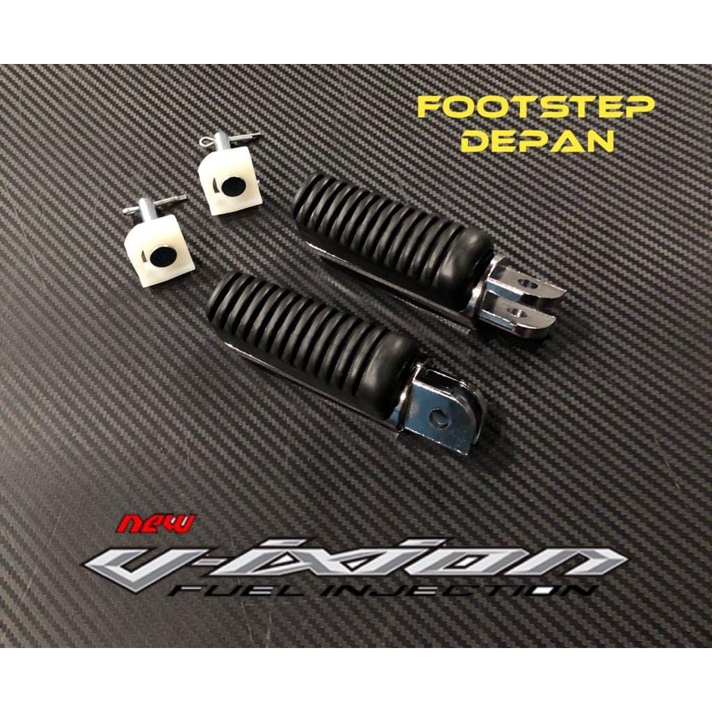 FOOTSTEP DEPAN VIXION MOZ VARIASI PIJAKAN KAKI DEPAN VIXION KUAT & SPORTY