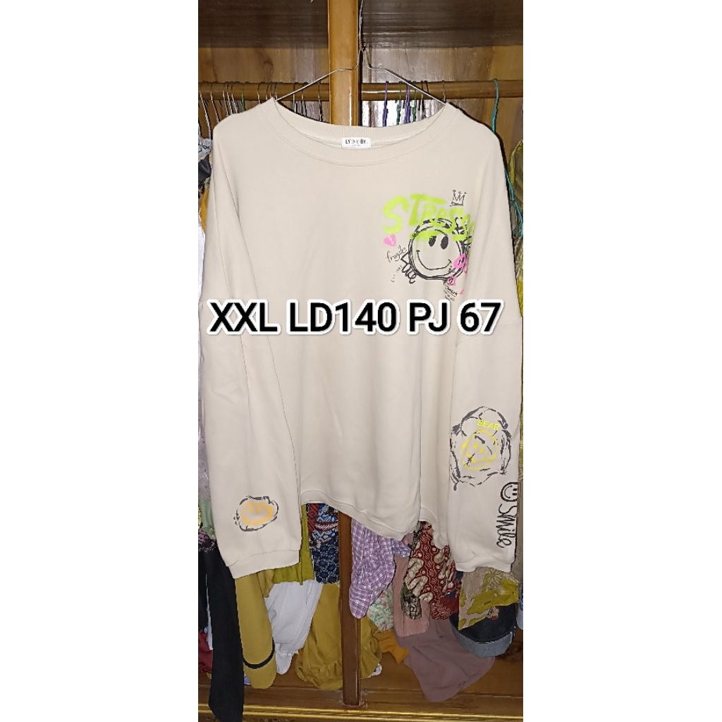 cruwneck boxy second xxl