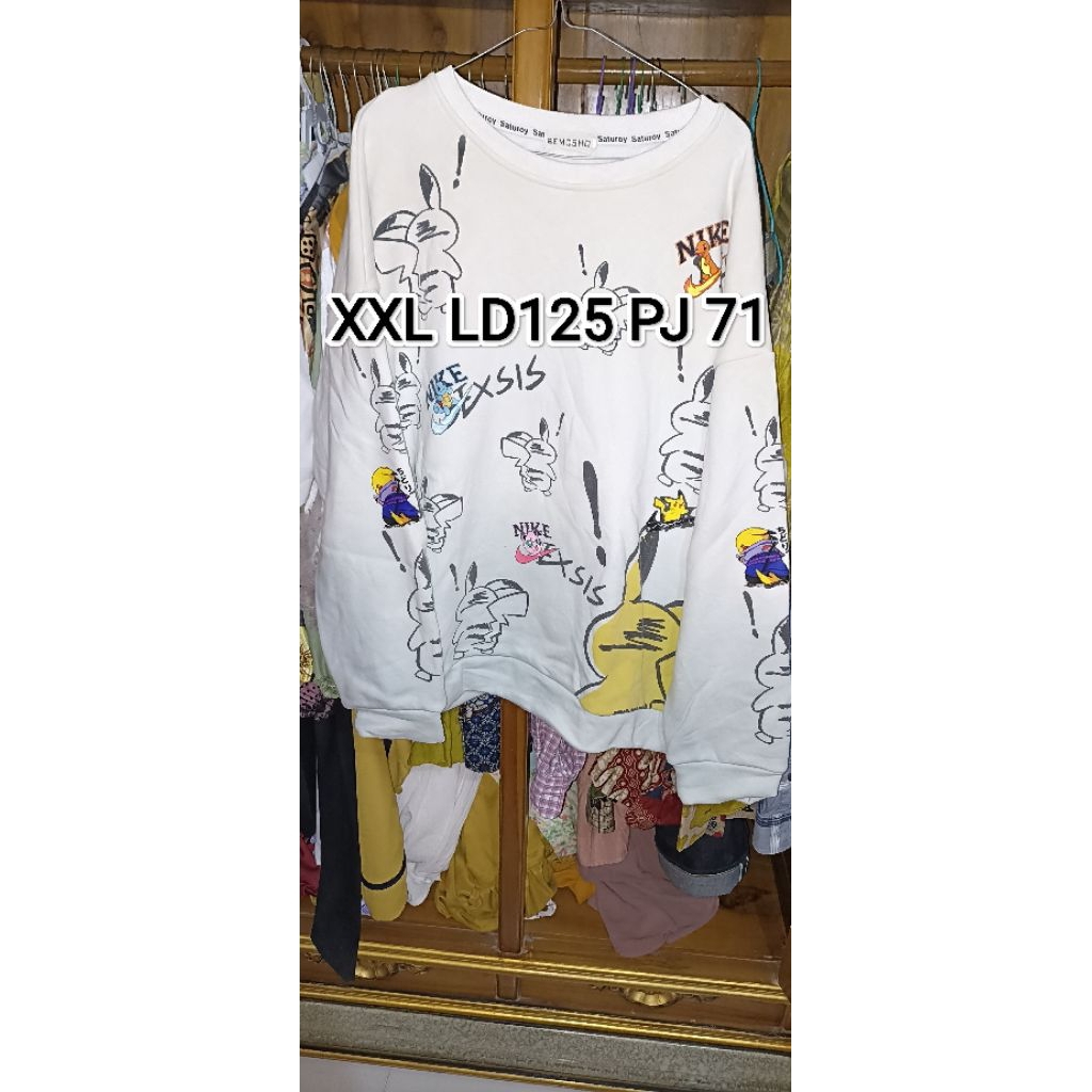 cruwneck boxy second xxl