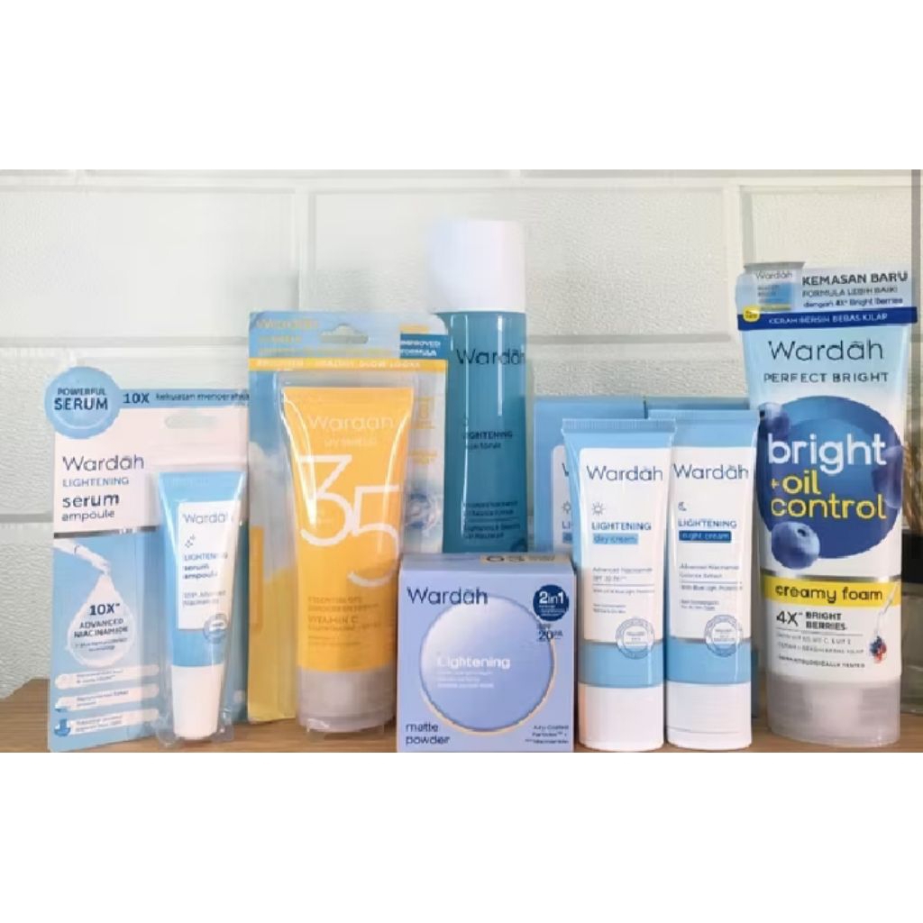 paket Wardah makeup lengkap.komplit.parsel