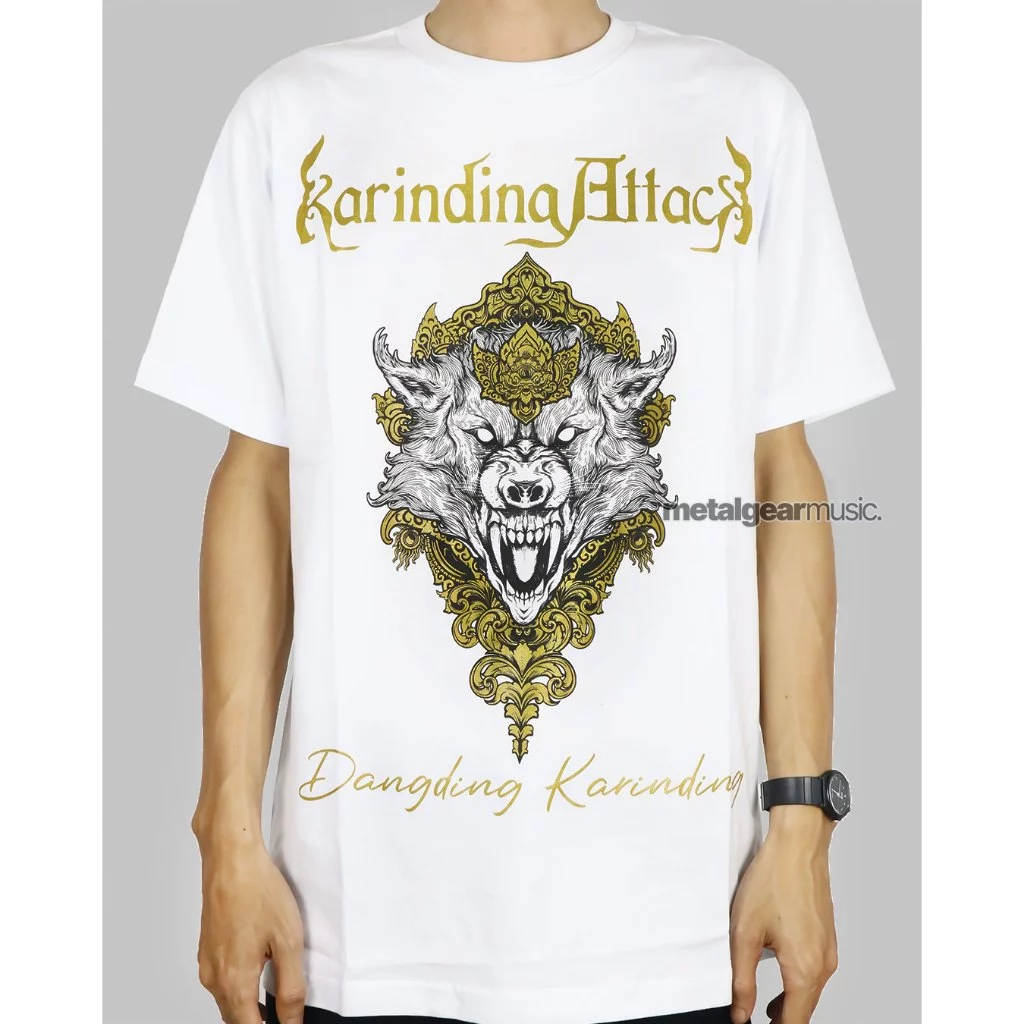 ORIGINAL TSHIRT KARINDING ATTACK - Dangding White