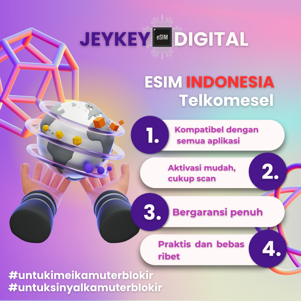 eSIM Roaming Anti-IMEI Blokir | Aktifkan HP Ex Inter iPhone & Android yang Terblokir | Solusi Tidak 