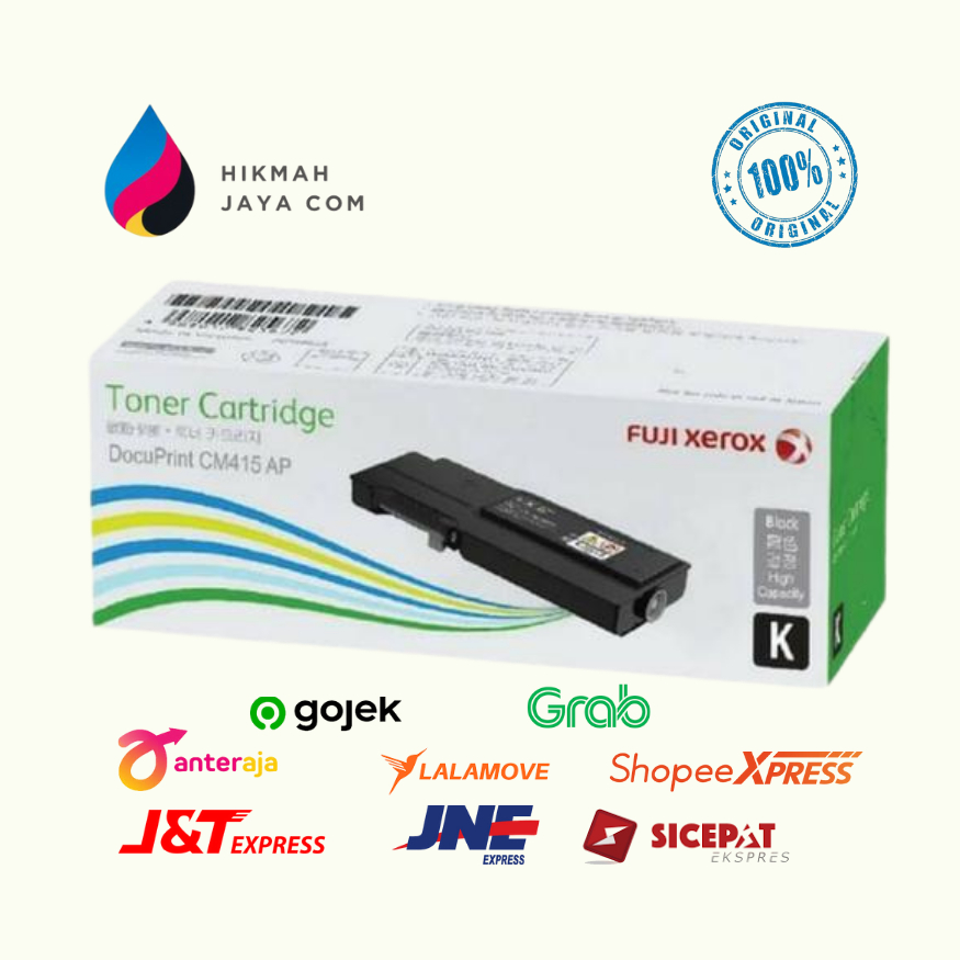 Toner Fuji Xerox Cm415Ap Original Ct202352 Black