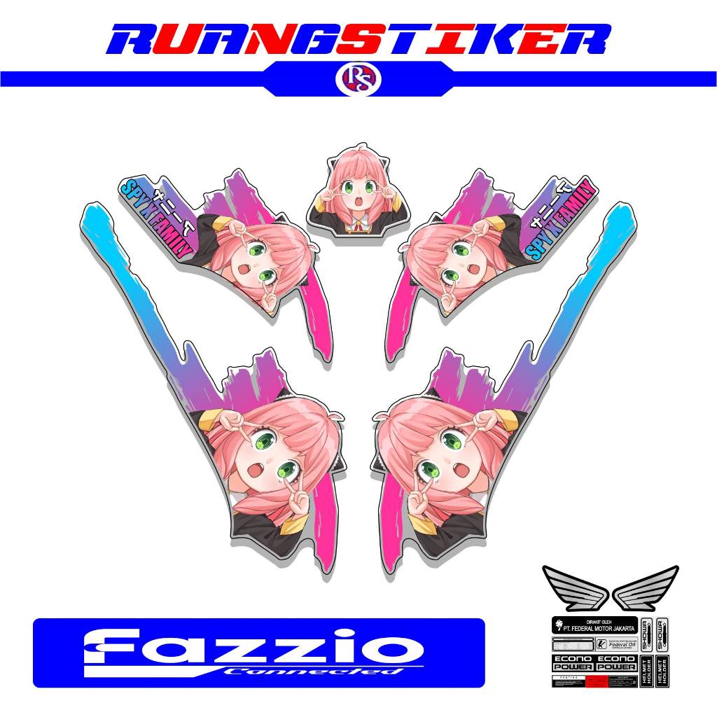 STRIPING FAZZIO MOTIF ANYA FORGER / 1 / STIKER / STICKER / FAZZIO / ANYA FORGER / SPY X FAMILY / FAZ
