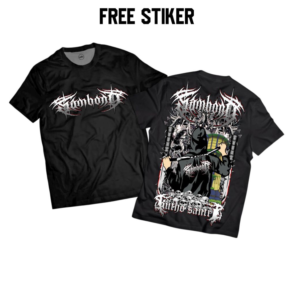 KAOS NETRAL JOMBANG KUTHO SANTRI FREE STIKER