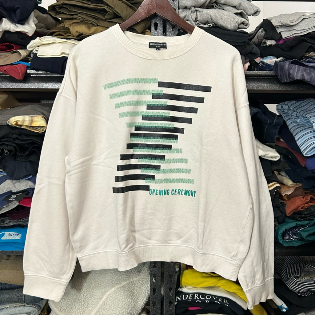 Crewneck Opening Ceremony Sweatshirt | Second Preloved Sweater | Cavabien Market