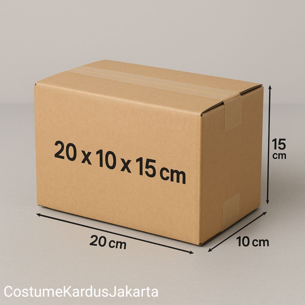 

Kardus Packing Ukuran 20 X 10 X 15 Polos Luar dalam