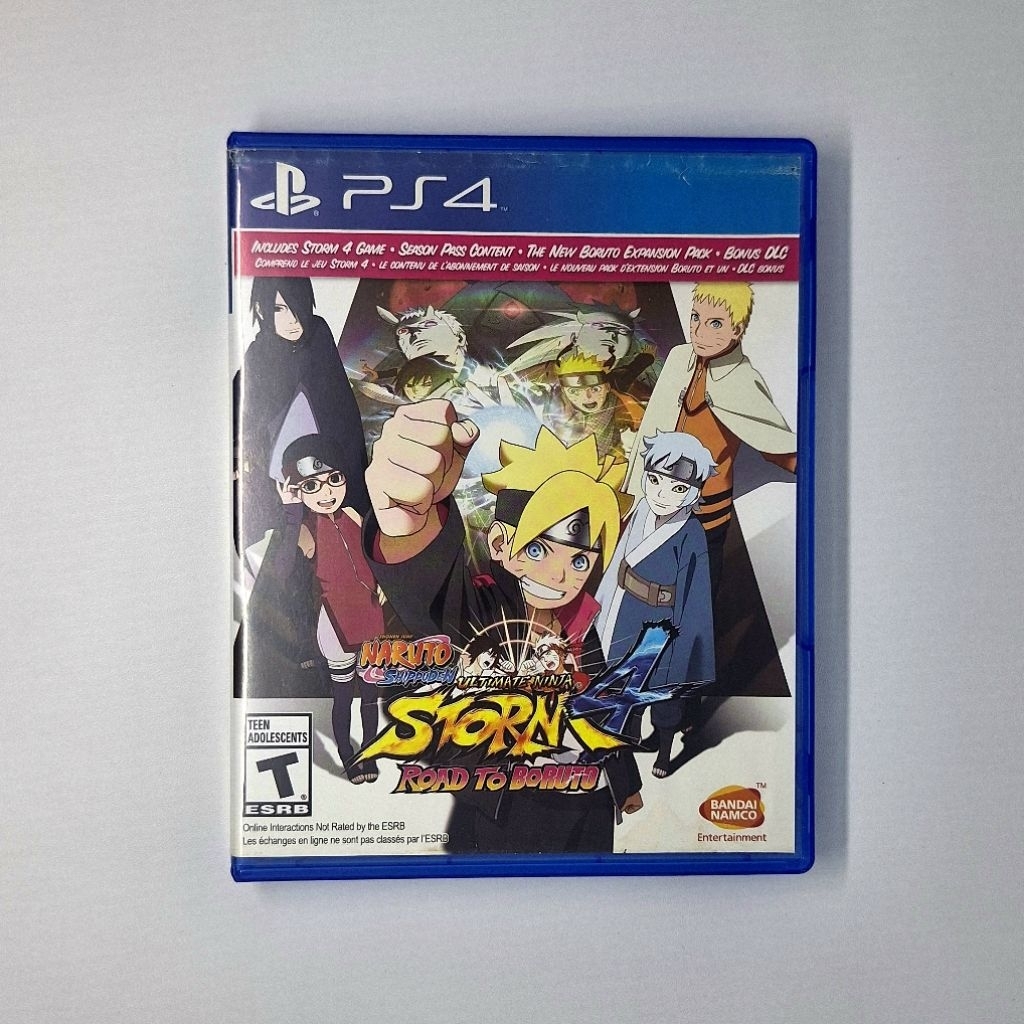 BD PS4 NARUTO STORM 4 + DLC BORUTO