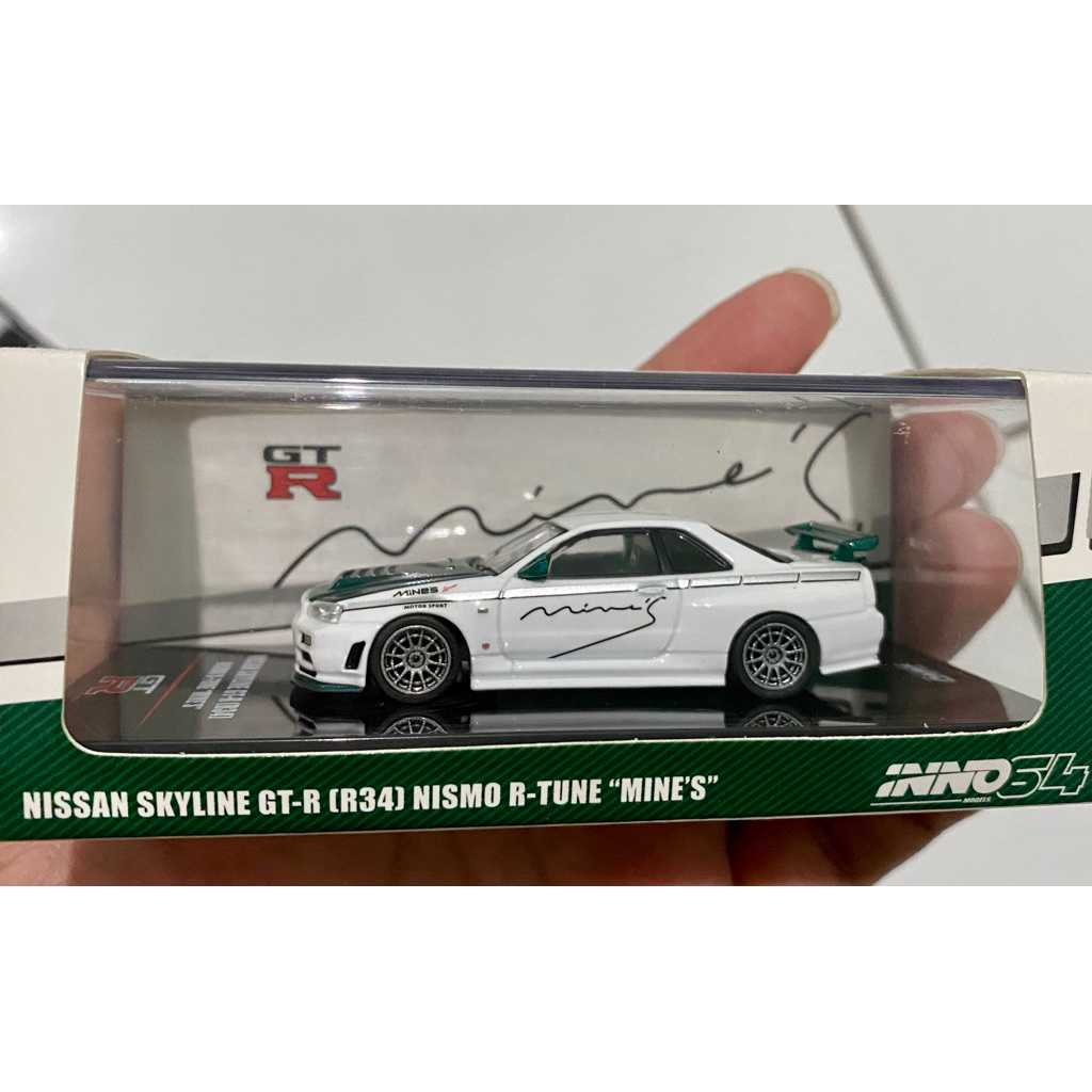 Inno64 R34 White Nismo R-Tune Mines