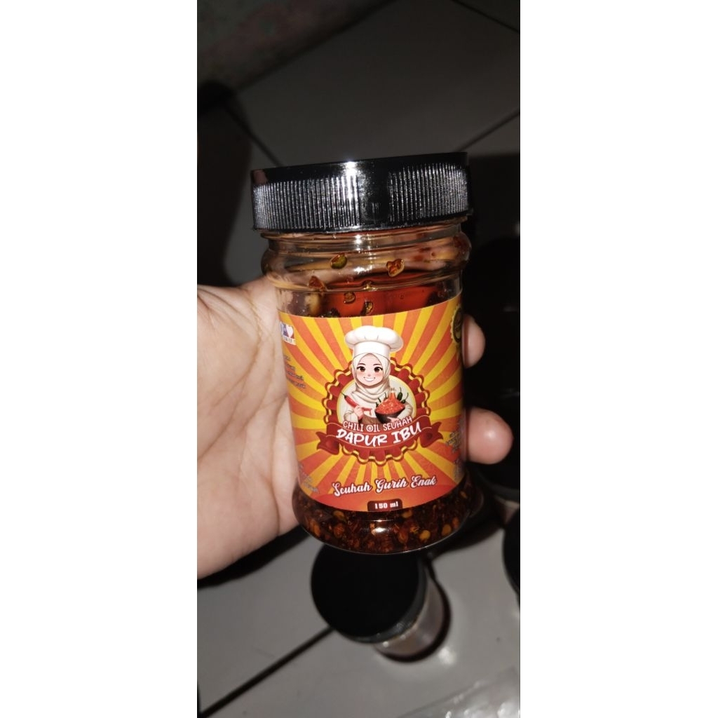 

chili oil gurih seuhah enak dan sedep