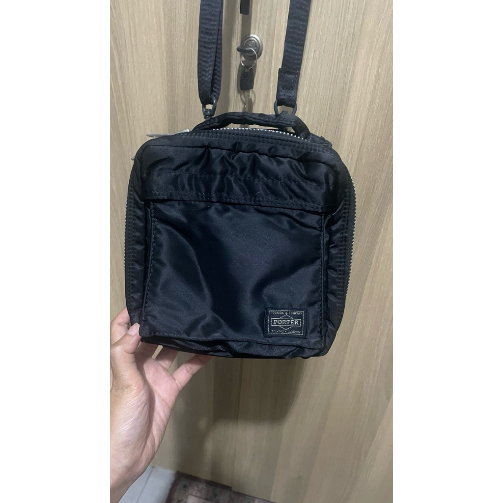 Preloved Porter Tanker Square Shoulder Bag