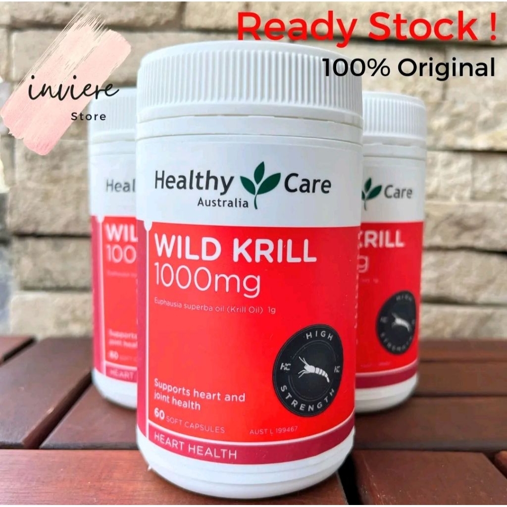Healthy Care Wild Krill Oil 1000mg - 60 caps