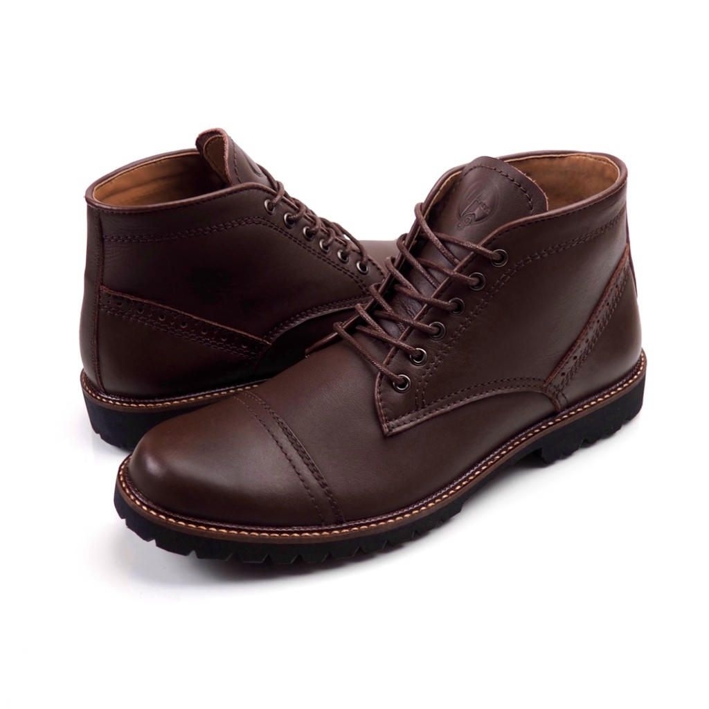 sepatu Booth REYL MAN ACOUSTIC 03 brown series,sepatu Booth,sepatu Booth pria