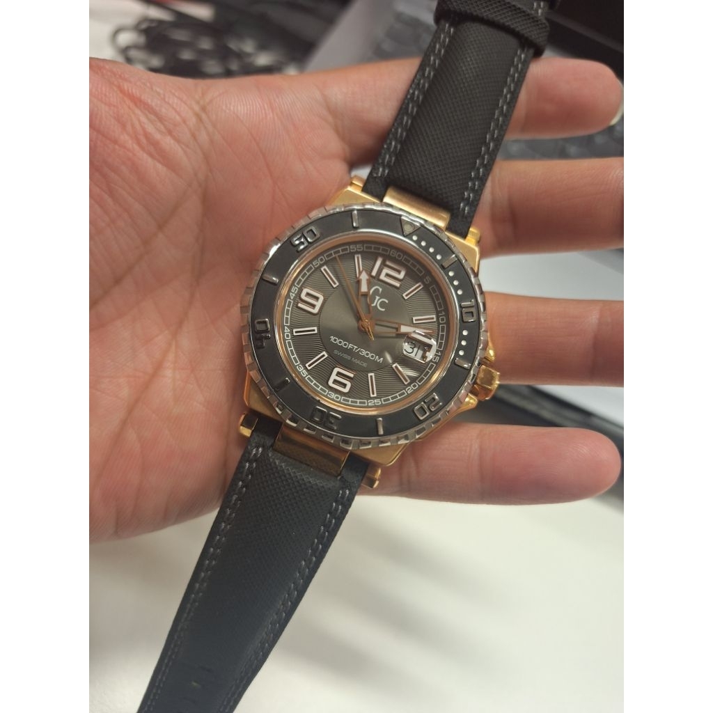 Bundling Jam Timex Milano dan Jam GC-3 Aquasport X79002G2S Swiss Made Original