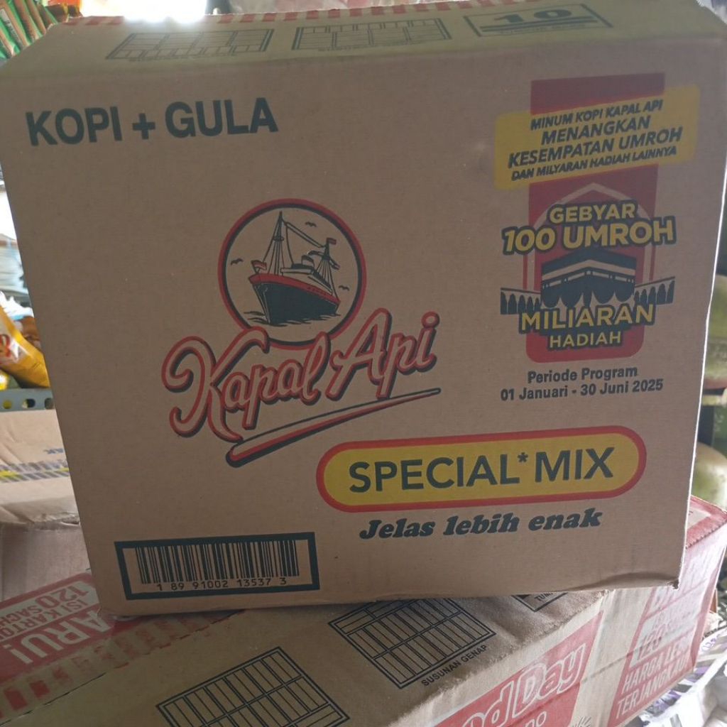 

Kapal Api Mix 23g isi 12r