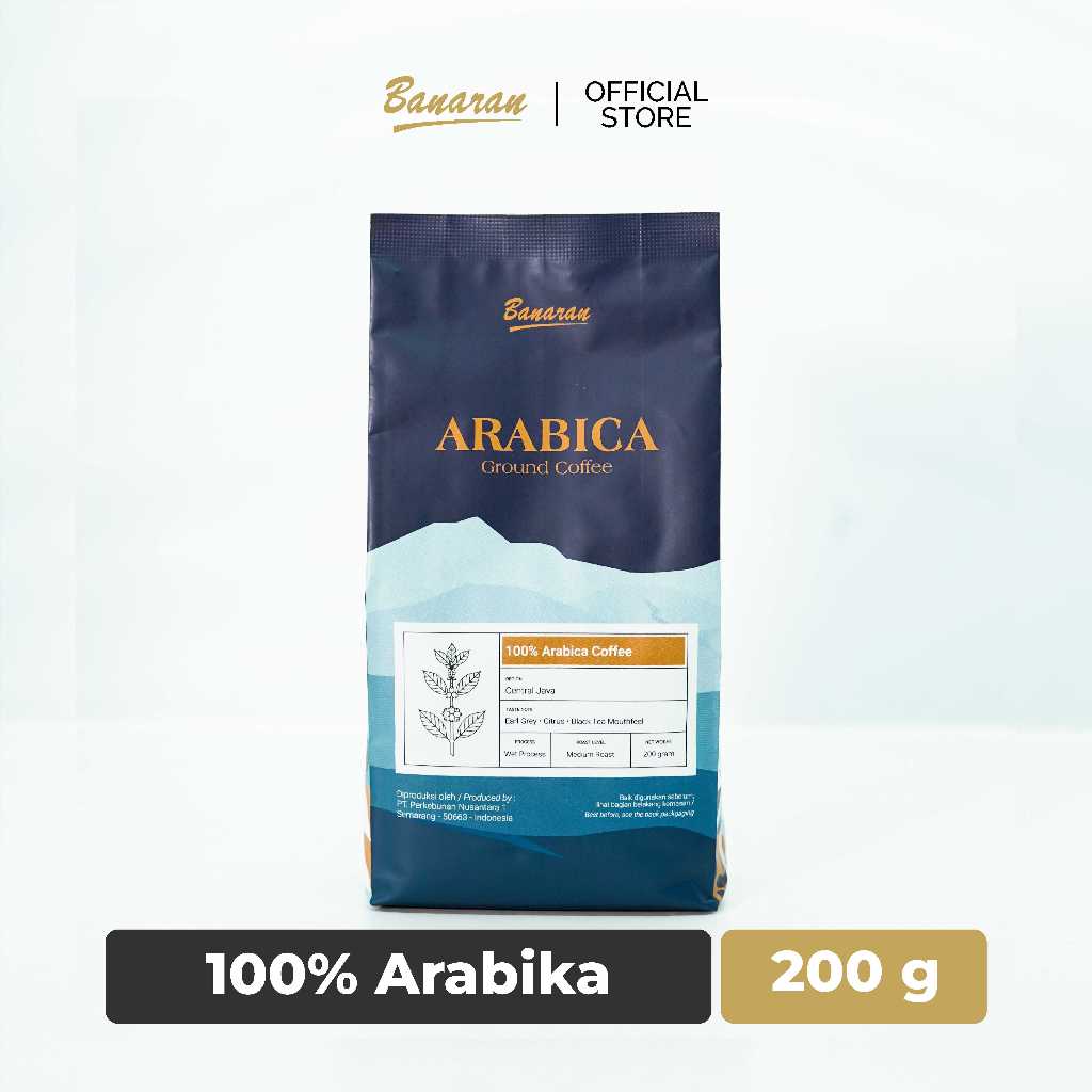 

Kopi Banaran 100% Arabika 200 gram (Bubuk)