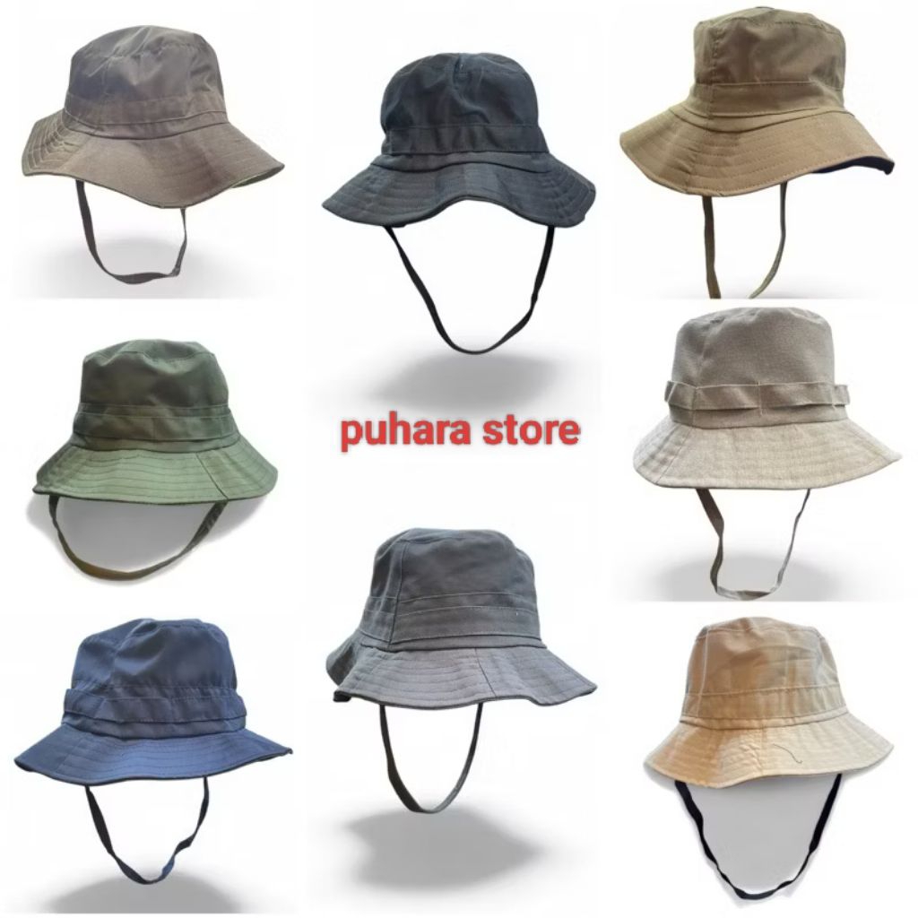 topi rimba topi haiking topi gunung topi backet termurah dewasa