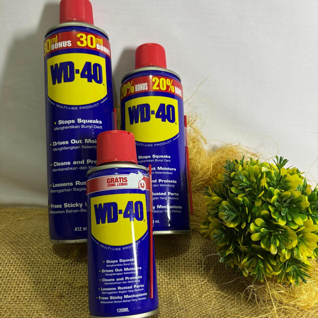 WD-40 – wd40 / wd-40 multi purpose spray smart strow 120ml 191ml 333ml 412ml (harga/pcs)