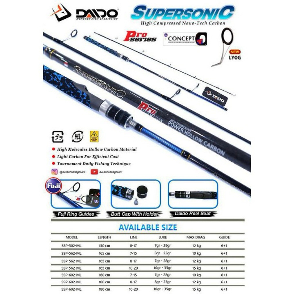 daido pro series galatama 10 20 lbs