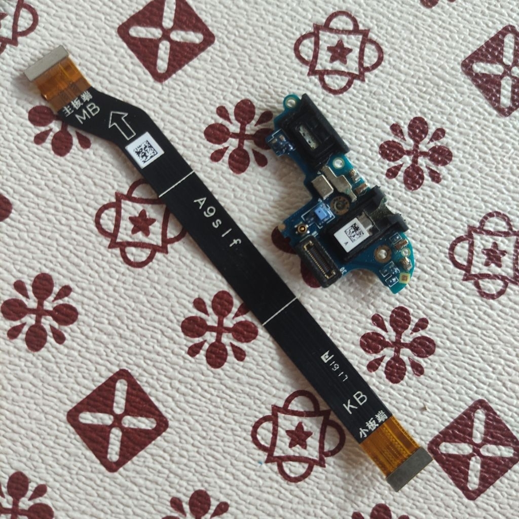 Fleksibel Konektor USB Charger Papan Cas Realme 3 Original Copotan